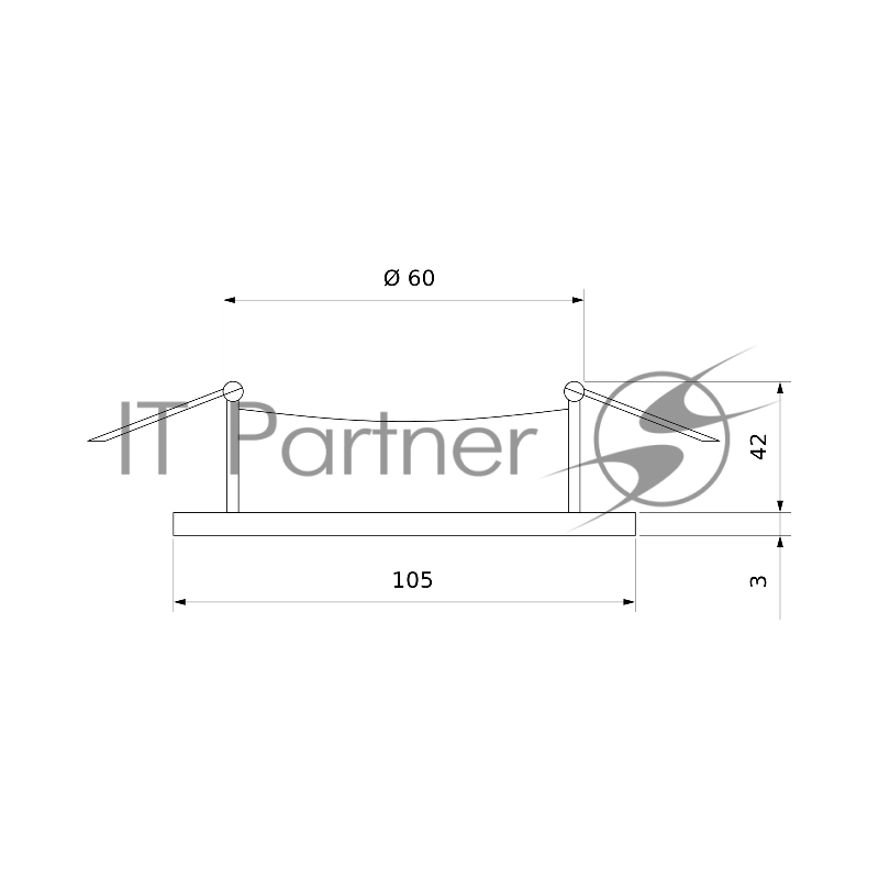 Светильник Elektrostandard 6069 MR16 встраиваемый WH белый a036507