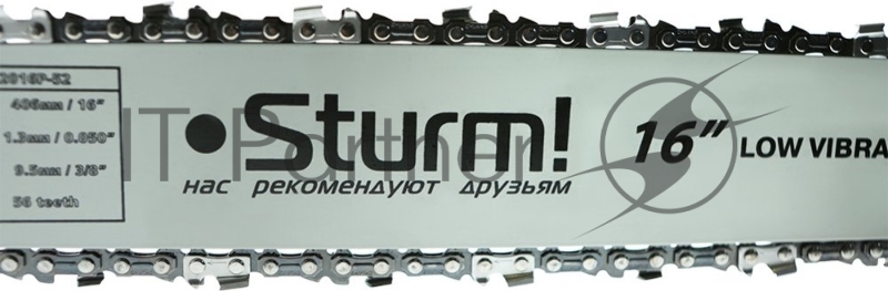 Электрическая цепная пила Sturm! CC2016P 2000Вт дл.шины:16" (40cm)