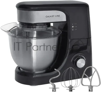 Миксер Galaxy Line GL 2231, черный, планетарный, 700 Вт, 12 скоростей
