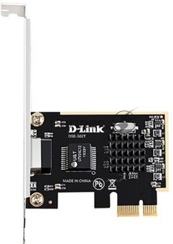 Сетевой PCI Express адаптер D-Link DGE-562T/A2A с 1 портом 100/1000/2.5Gbase-T