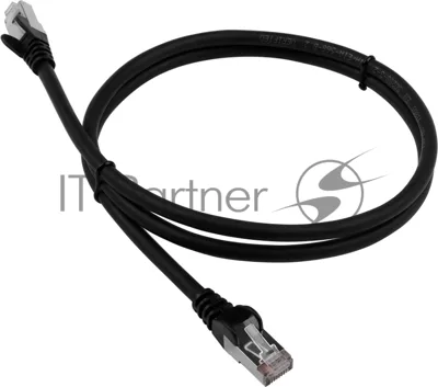 Патч-корд LANMASTER LSZH FTP cat.6, 15 м, черный