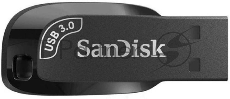 Флешка USB SanDisk CZ410 Ultra Shift (SDCZ410-128G-G46), 128Gb, USB 3.2, R/W 100/45, черный