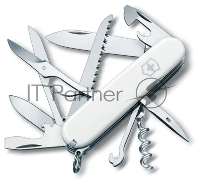 Нож перочинный Victorinox Huntsman (1.3713.7) 91мм 14функц. белый карт.коробка
