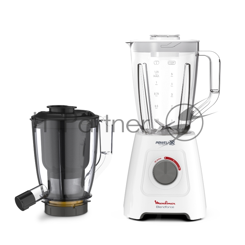 Блендер стационарный Moulinex Blendforce LM42Q110 600 Вт, белый