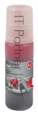 Чернила Cactus CS-GI43R красный60мл для Canon Pixma G640/540