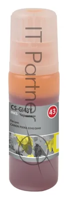 Чернила Cactus CS-GI43Y желтый60мл для Canon Pixma G640/540