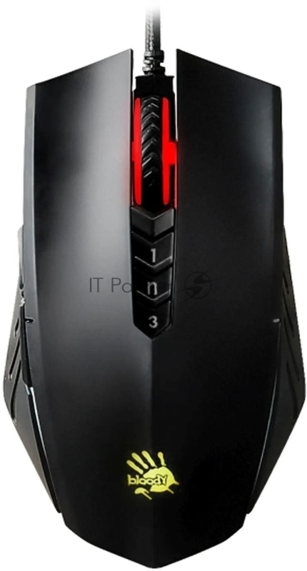 Мышь проводная A4Tech Bloody A70 черный, 6200 dpi, USB, кнопки - 8