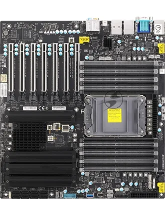 Материнская платая SuperMicro MB Single Socket LGA-4189 (Socket P+) supported/Up to 4TB 3DS ECC RDIMM/4 PCI-E 4.0 x16/3 PCI-E 4.0 x8/Single LAN