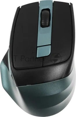 Мышь беспроводная A4Tech Fstyler FB35C зеленый/черный, 2000 dpi, радиоканал, Bluetooth, USB, кнопки - 6