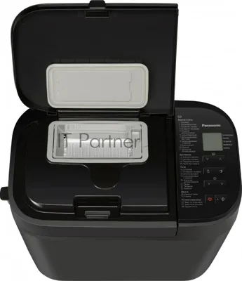 Хлебопечка Panasonic SD-R2530KTS черный, 550 Вт, 1.1 кг, 28 программ