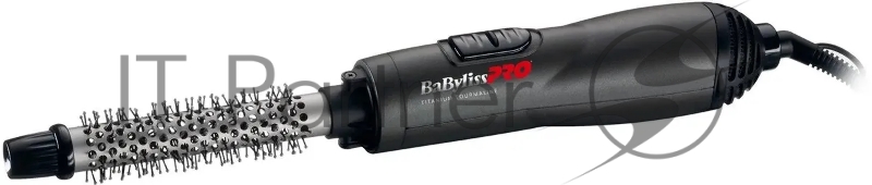 Фен-щетка BaByliss Pro Titanium Tourmaline, 700 Вт, 1 насадка (19 мм), черная