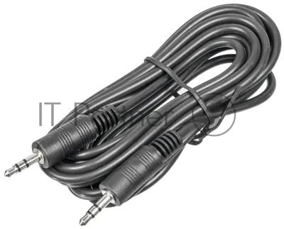 Кабель соединительный аудио-видео Buro Jack 3.5 (m)/Jack 3.5 (m) 2м. черный