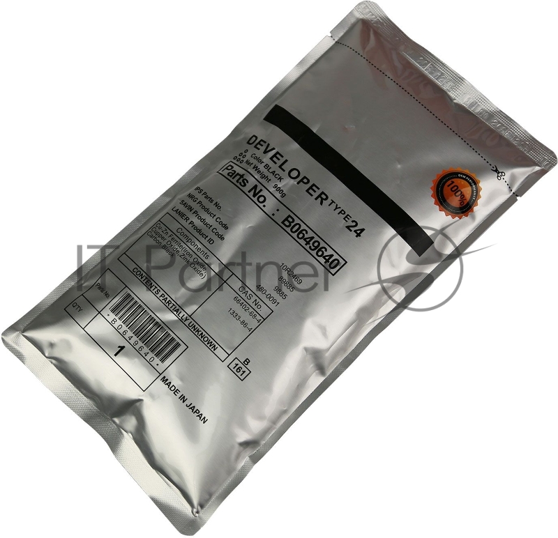 Девелопер Cet CET8106N для Ricoh Aficio 1060/1075/2051/2060/2075/MP5500/MP6000 350000стр.