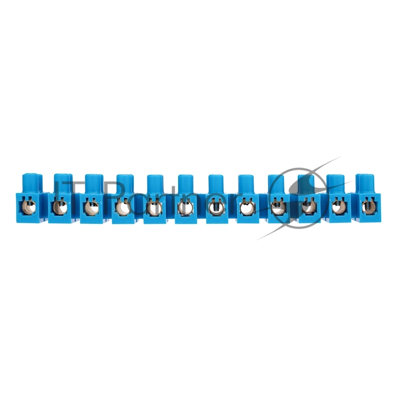 Клеммная винтовая колодка Rexant KВ-25 10-25, ток 60 A, полиэтилен синий (10 шт./уп.)