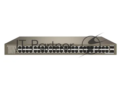 Коммутатор Tenda TEG1050F, 48×1 Гбит/с + 2×1 Гбит/с SFP, неуправляемый
