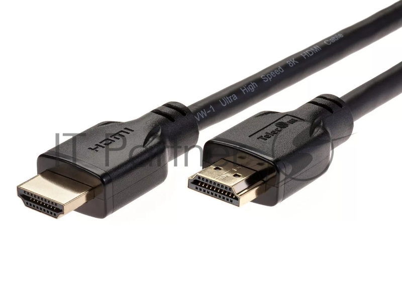 Кабель HDMI 19M/M,ver. 2.1, 8K@60 Hz 2m Telecom TCG255-2M