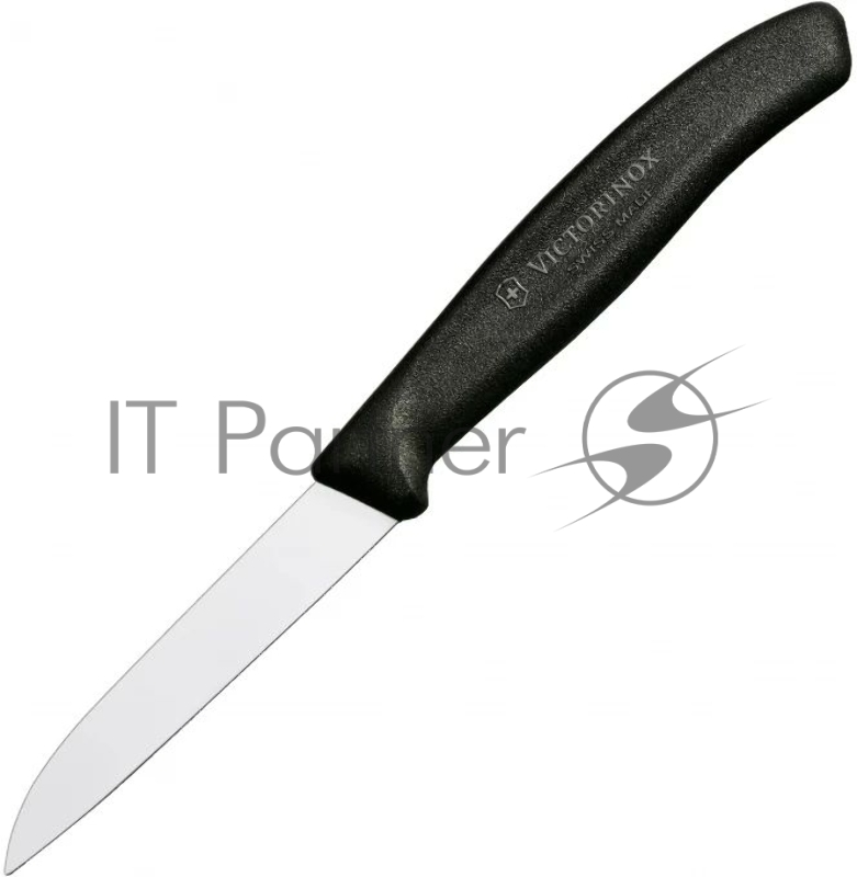 Нож Victorinox Swiss Classic для очистки овощей, лезвие 8 см, черный