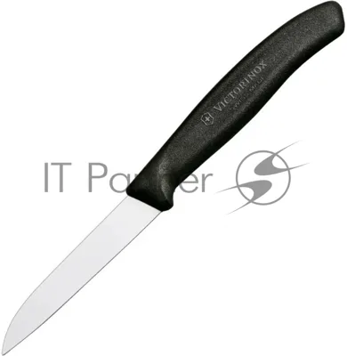 Нож Victorinox Swiss Classic для очистки овощей, лезвие 8 см, черный