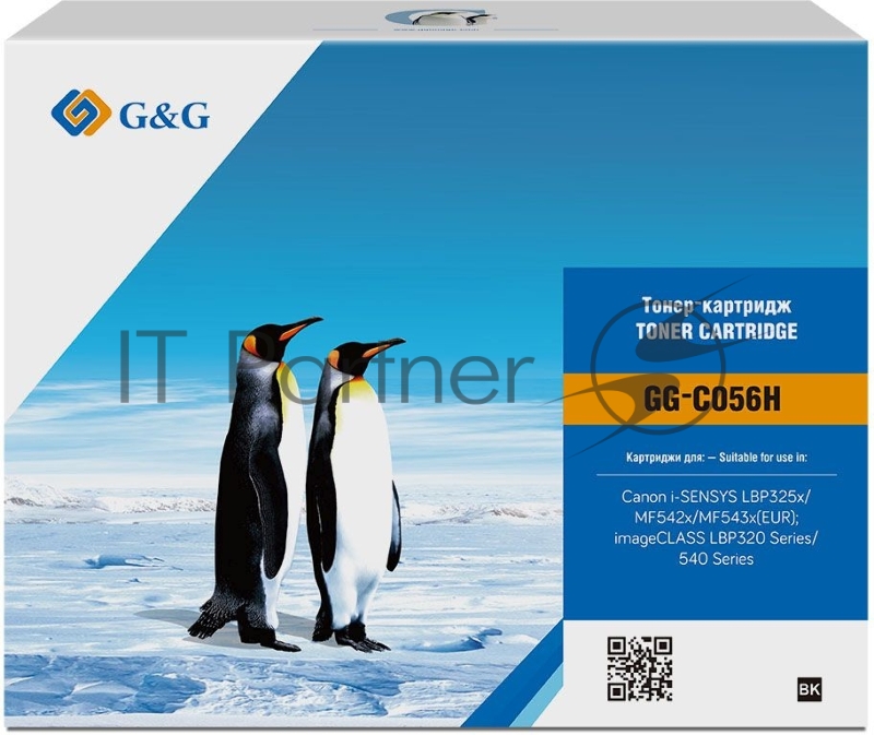 Картридж лазерный G&G GG-C056 черный (5100 стр.) для Canon LBP325x/MF543x/MF542x