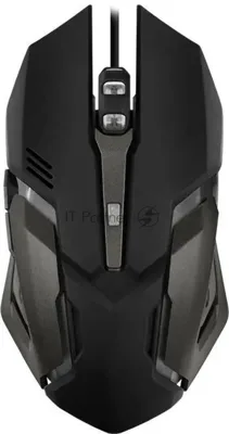 Мышь проводная SVEN RX-G740 черный, 2400 dpi, USB, кнопки - 6