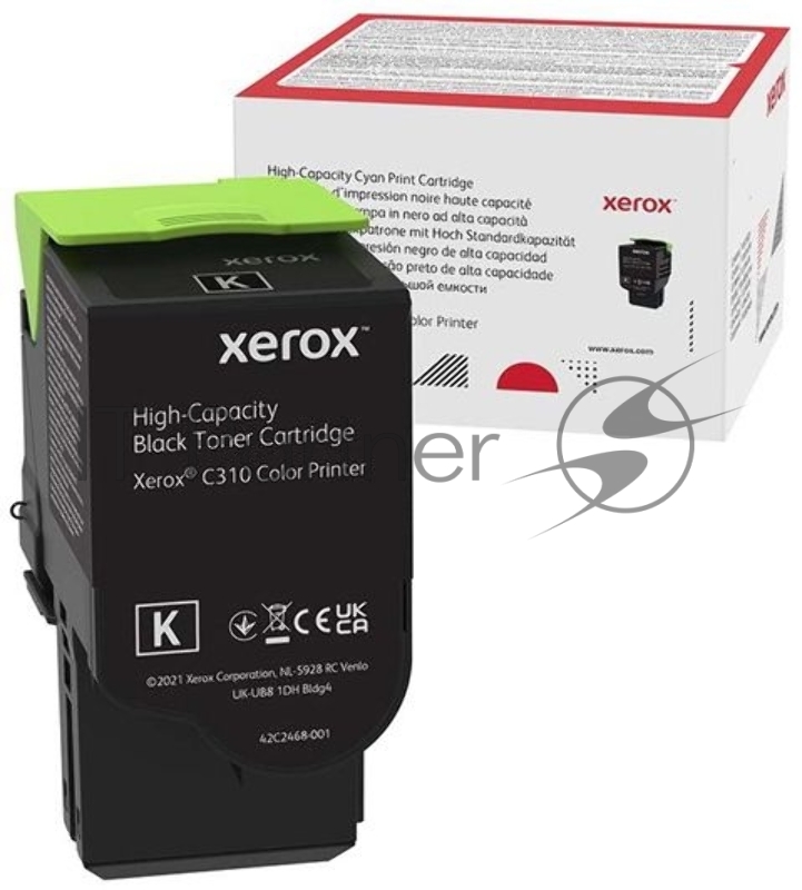 Картридж лазерный Xerox C310 черный 8K (006R04368)