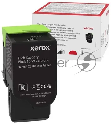 Картридж лазерный Xerox C310 черный 8K (006R04368)