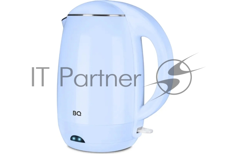 Чайник электрический BQ KT1702P синий, 1.8 л, 2200 Вт, скрытый нагревательный элемент