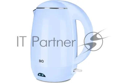 Чайник электрический BQ KT1702P синий, 1.8 л, 2200 Вт, скрытый нагревательный элемент