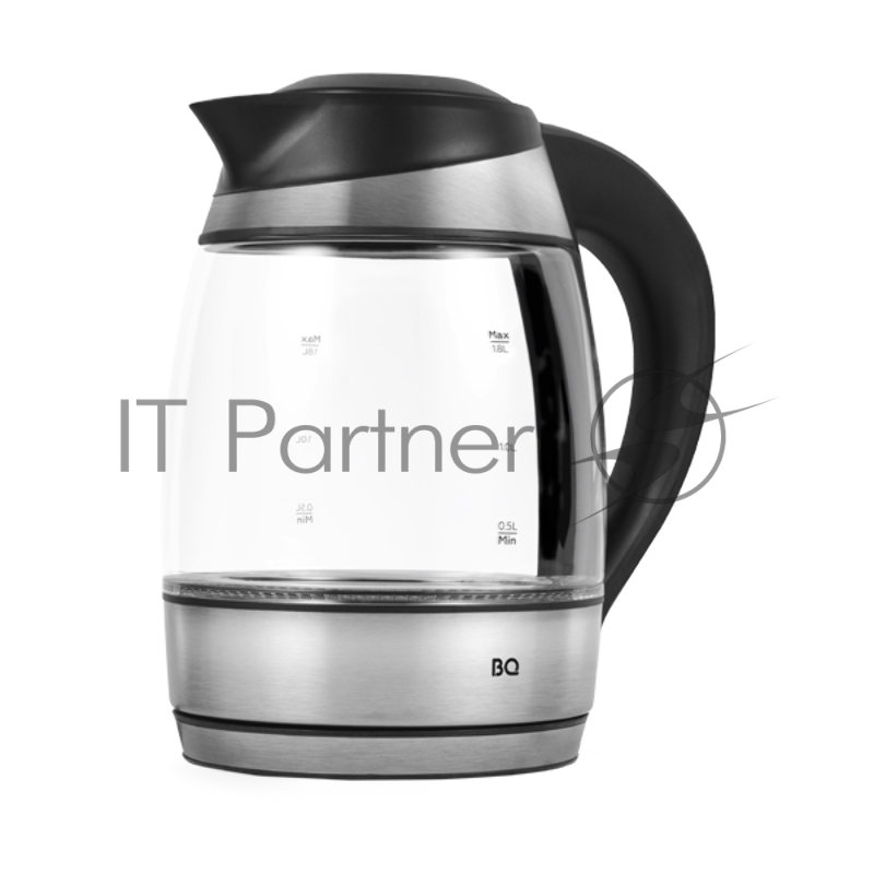 Чайник электрический BQ KT1735G черный/стальной