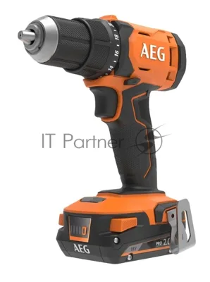 Дрель-шуруповерт AEG BS18G4-202C 4935478630, Аккумуляторная, 18В, 2 АКБ