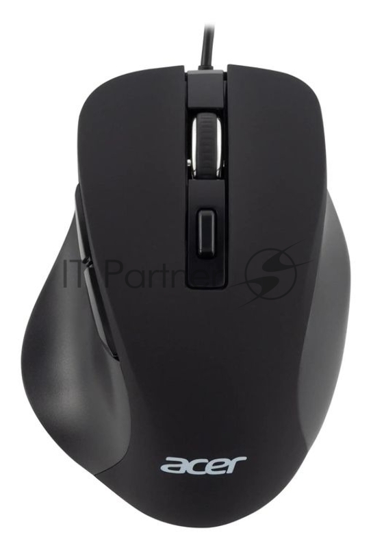 Мышь проводная Acer OMW120 черный, 2000 dpi, USB, кнопки - 6