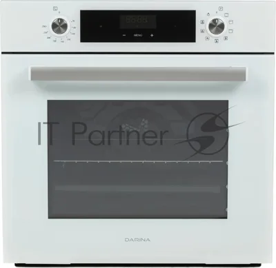 Духовой шкаф электрический Darina 0V5 BDE 112 708 W1 белый, встраиваемый