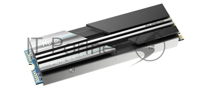 Накопитель SSD Netac NV5000, 1Tb, M.2 2280, PCIe 4.0 x4, NVMe, R/W 5000/4400, с радиатором