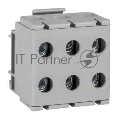Клемма силовая вводная тройная КСВ 16-50кв.мм сер. PROxima EKF plc-kvs3-16-50-grey