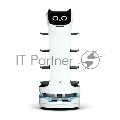 Робот-официант Pudu Robotics BellaBot BL101 Advanced with face recognition