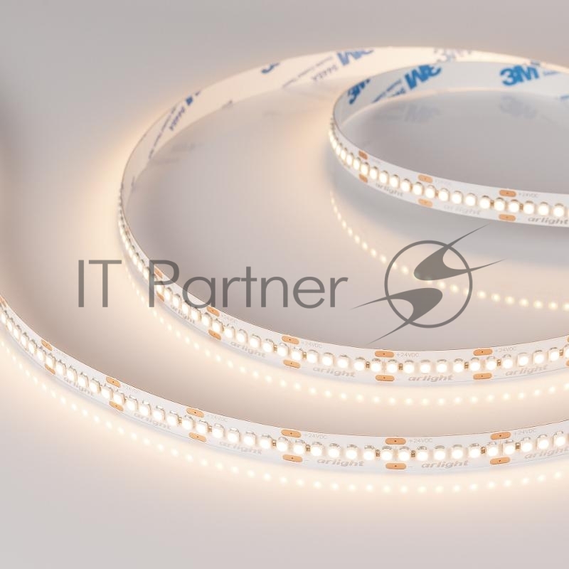 Лента светодиодная RT-A240-10mm 24V Warm3000 (19.2 W/m, IP20, 3528, 5m) (Открытый)