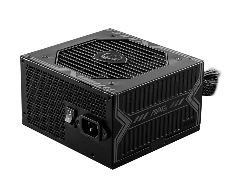 Блок питания MSI MAG A550BN, 550Вт, 80 PLUS Bronze, 120мм, черный