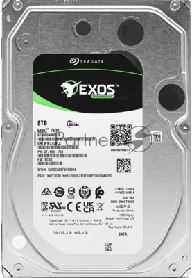 Жесткий диск HDD Seagate Exos 8Tb 7200rpm SATA 256Mb 3.5"