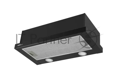 Вытяжка телескопическая HOMSair Flat 60 Glass черный, 60 см, 520 куб. м/ч, 45 дБ