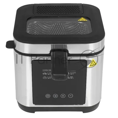 Фритюрница-фондю Steba DF 150 F серебристый/чёрный, 1200 Вт, 2.5 л, 0.8 кг, таймер