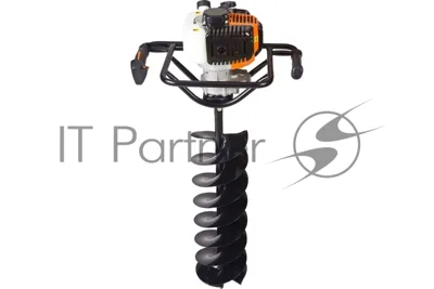 Мотобур Carver AG-152/000 бытовой 2-х такт. 1400Вт 1.9л.с. 52см3 277об/мин