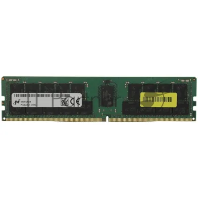 Оперативная память Crucial, DDR4, 64GB (1x64GB), 3200 MHz, CL22, ECC, RDIMM