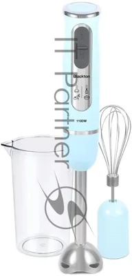 Блендер погружной Blackton Bt HB1030SS мятный/голубой, 1100 Вт, 2 скорости, турбо