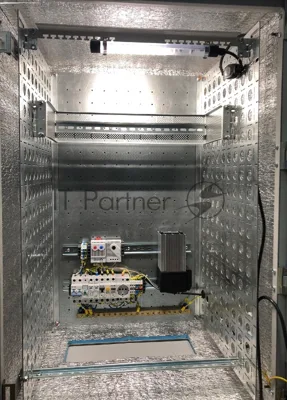 Шкаф уличный всепогодный укомплектованный настенный ЦМО ШТВ-НН, IP54, 12U, корпус: сталь нержавеющая, 600х600х500 мм (ВхШхГ), серый