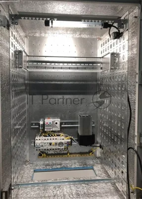 Шкаф уличный всепогодный укомплектованный настенный ЦМО ШТВ-Н, IP55, 12U, корпус: сталь, 600х600х330 мм (ВхШхГ), серый