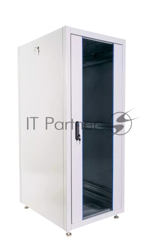 Шкаф телекоммуникационный напольный ЦМО ШТК-Э, IP20, 30U, 1454х600х1000 мм (ВхШхГ), дверь: стекло, боковая панель: сплошная, разборный, серый