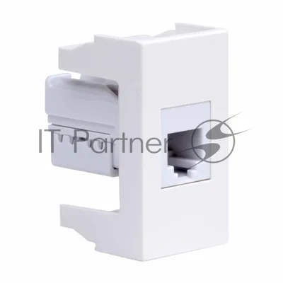 Розетка телефонная DKC Viva 45018 1-м 1 мод, RJ12, 6P6C, белый