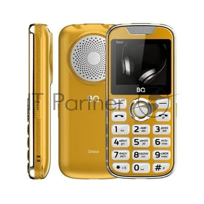 Мобильный телефон BQ 2005 Disco золотистый