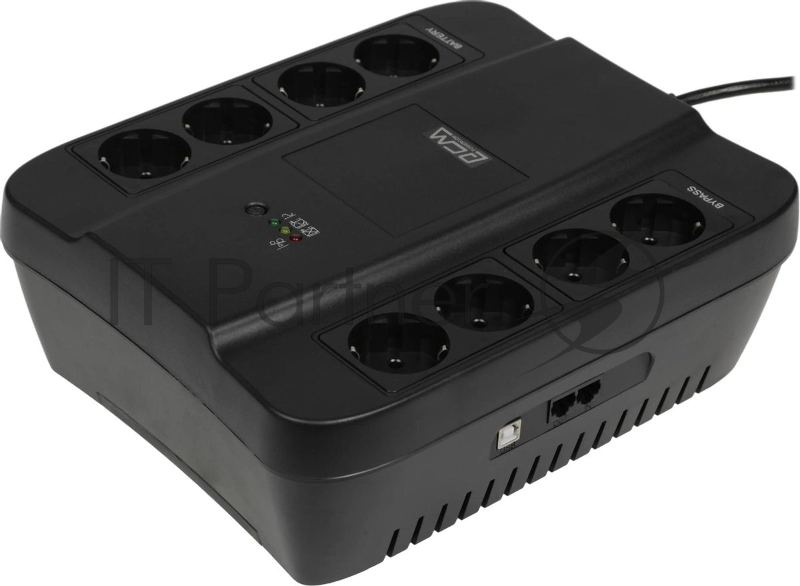 Источник бесперебойного питания Powercom SPD-1000U 550Вт 1000ВА черный