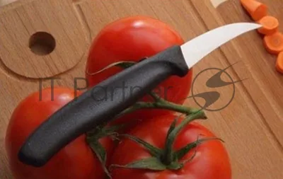 Нож кухонный Victorinox Swiss Classic (6.7503) стальной для чистки овощей и фруктов лезв.60мм прямая заточка черный